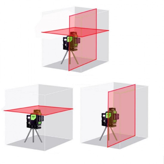 XE-902 8 Line Laser Level 360 Self-leveling 3D Laser Level Vertical and Horizontal Cross Super Powerful Green Laser Beam XE-902 8 Line Laser Level 360 Self-leveling 3D Laser Level Vertical and Horizontal Cross Super Powerful Green Laser Beam