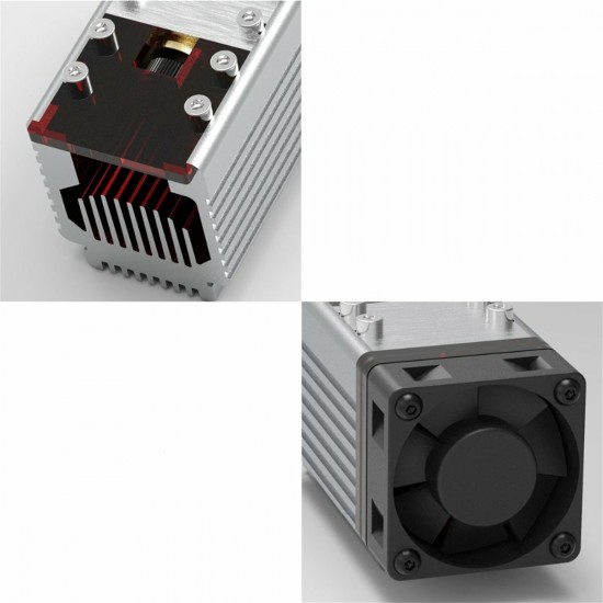 10Pcs/Set 30W Input 7.5W Output Laser Module Continuous Laser Head 450nm CNC Laser Engraving Cutting Module Set for CNC Engraver Wood Router 10Pcs/Set 30W Input 7.5W Output Laser Module Continuous Laser Head 450nm CNC Laser Engraving Cutting Module Set for CNC Engraver Wood Router