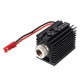 405nm 100/180/500mW Blue Violet Dot Laser Module Variable Focus w/ Heat Sink for DIY Laser Engraver Machine