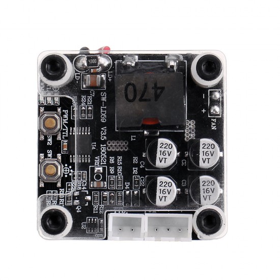 5500mW 445nm Blue Laser Module 5.5W Variable Focus TTL & PWM Modulation w/ Heat Sink 2.54-3P+2P DIY Laser Engraver 5500mW 445nm Blue Laser Module 5.5W Variable Focus TTL & PWM Modulation w/ Heat Sink 2.54-3P+2P DIY Laser Engraver