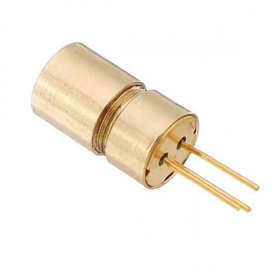 650nm 10mw 5V Red Dot Laser Diode Mini Laser Module Head for Equipment Industry 6x10.5mm