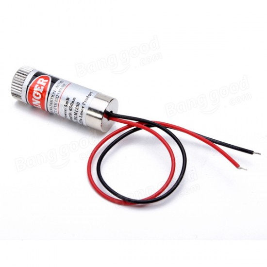 650nm 5mW Focusable Red Cross Laser Module Laser Generator Diode