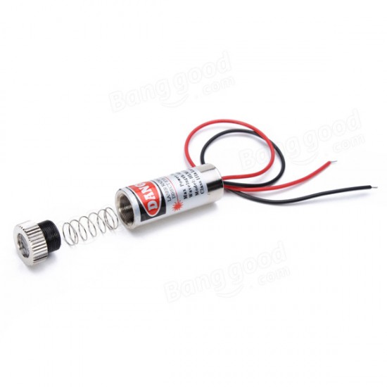 650nm 5mW Focusable Red Cross Laser Module Laser Generator Diode