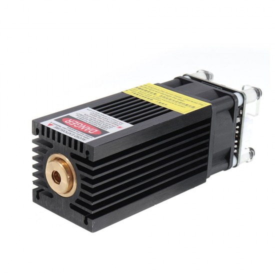 7000mW 445nm Blue Laser Module 7W Fixed Focus TTL & PWM Modulation w/ Heat Sink 2.54-3P+2P DIY Laser Engraver 7000mW 445nm Blue Laser Module 7W Fixed Focus TTL & PWM Modulation w/ Heat Sink 2.54-3P+2P DIY Laser Engraver