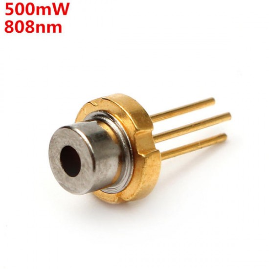 808nm 500mW Infrared IR Laser Diode LD TO-18 5.6mm