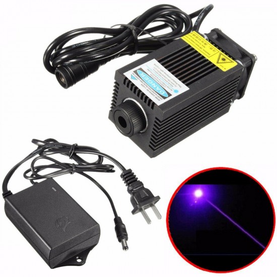 Adjust High Power Focal Blue Violet Engraving Laser Head Lamp Module 405nm 500mW