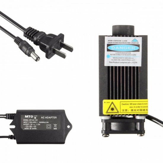 Adjust High Power Focal Blue Violet Engraving Laser Head Lamp Module 405nm 500mW Adjust High Power Focal Blue Violet Engraving Laser Head Lamp Module 405nm 500mW