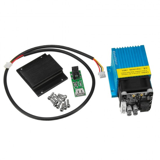 EL01 5500 445nm 5500mW Blue Laser Module PWM Modulation 2.54-3P DIY Engraver EL01 5500 445nm 5500mW Blue Laser Module PWM Modulation 2.54-3P DIY Engraver
