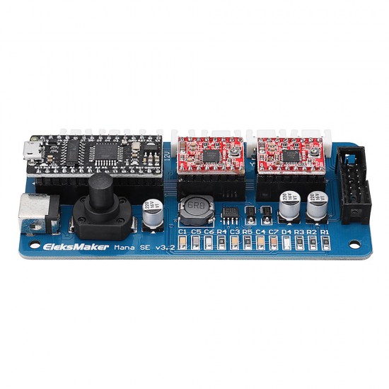 2 Axis Stepper Motor Driver Controller Board For DIY Laser Engraver 2 Axis Stepper Motor Driver Controller Board For DIY Laser Engraver