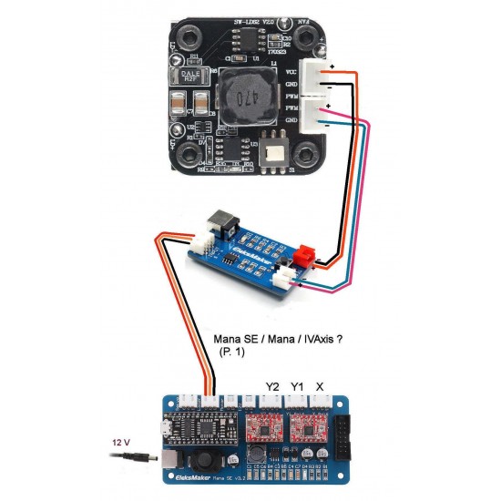 PWM To TTL Transition Module for Laser Engraving Machine Controller Board Mana SE IVAxis PWM To TTL Transition Module for Laser Engraving Machine Controller Board Mana SE IVAxis