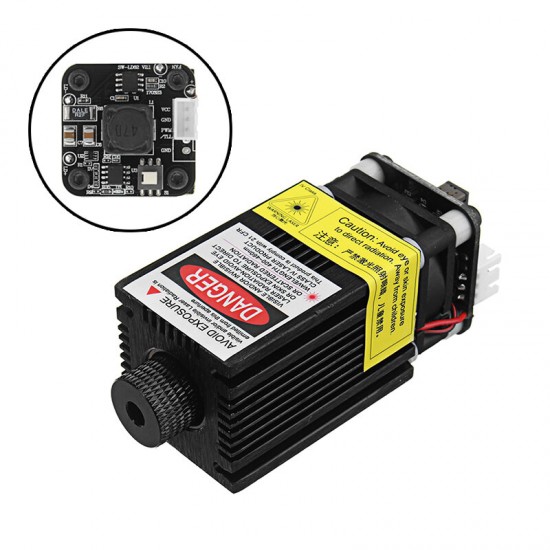 FB03-2500 2500mW 445nm Blue Laser Module 2.54-3P TTL/PWM Modulation DIY Engraver FB03-2500 2500mW 445nm Blue Laser Module 2.54-3P TTL/PWM Modulation DIY Engraver