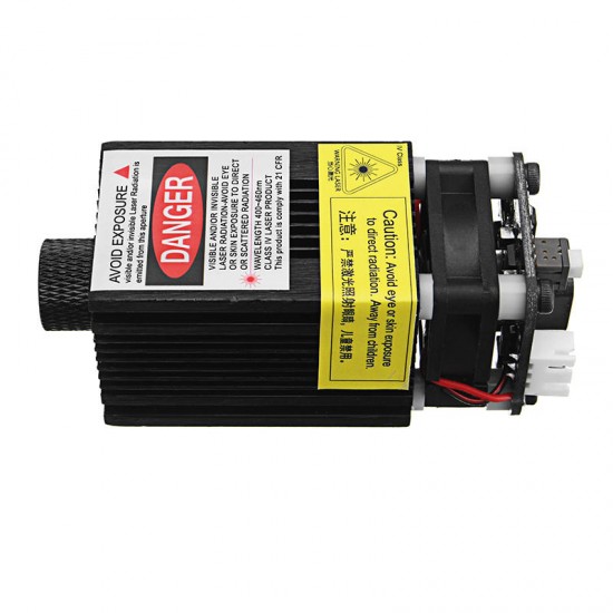 FB03-2500 2500mW 445nm Blue Laser Module 2.54-3P TTL/PWM Modulation DIY Engraver FB03-2500 2500mW 445nm Blue Laser Module 2.54-3P TTL/PWM Modulation DIY Engraver