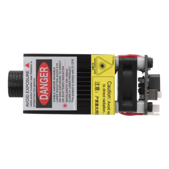 FB04-2500 2500mW 445nm Blue Laser Module 2*2.54-2P TTL/PWM Modulation DIY Engraver FB04-2500 2500mW 445nm Blue Laser Module 2*2.54-2P TTL/PWM Modulation DIY Engraver