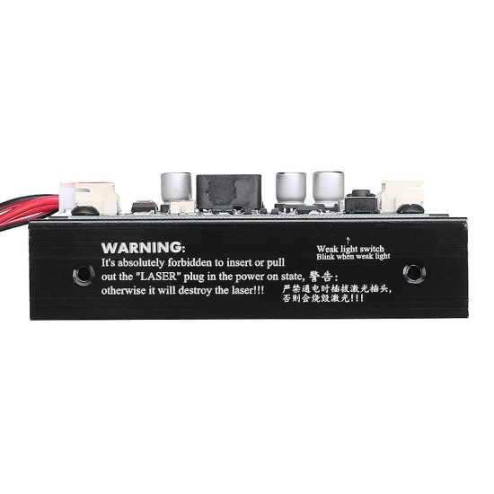 LA03-3500 450nm 3.5W Blue Laser Module TTL Modulation Fan Heat Sink for DIY Engraver LA03-3500 450nm 3.5W Blue Laser Module TTL Modulation Fan Heat Sink for DIY Engraver