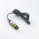 10mW 650nm Red Line Laser Module Generator Variable Focus Industrial Marking Position Alignment 10mW 650nm Red Line Laser Module Generator Variable Focus Industrial Marking Position Alignment