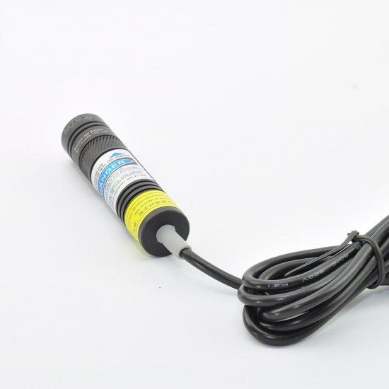 120mW 405nm Blue-violet Cross Laser Module Generator Variable Focus Industrial Marking Position Alignment Diode Generator w/ Locking Ring 120mW 405nm Blue-violet Cross Laser Module Generator Variable Focus Industrial Marking Position Alignment Diode Generator w/ Locking Ring