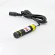 150mW 648nm Red Dot Laser Module Generator Variable Focus Industrial Marking Position Alignment Diode Generator w/ Locking Ring 150mW 648nm Red Dot Laser Module Generator Variable Focus Industrial Marking Position Alignment Diode Generator w/ Locking Ring