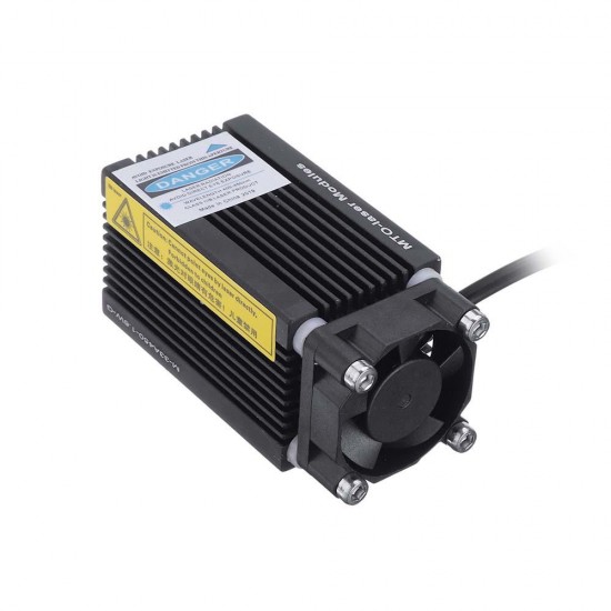 1600mW 450nm Blue Laser Module DC 12V 5.5x2.1mm Variable Focus for Laser Engraving Machine Engraver 1.6W 1600mW 450nm Blue Laser Module DC 12V 5.5x2.1mm Variable Focus for Laser Engraving Machine Engraver 1.6W