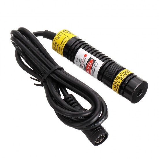 200mW 648nm Red Dot Laser Module Generator Variable Focus Industrial Marking Position Alignment Diode Generator w/ Locking Ring 200mW 648nm Red Dot Laser Module Generator Variable Focus Industrial Marking Position Alignment Diode Generator w/ Locking Ring