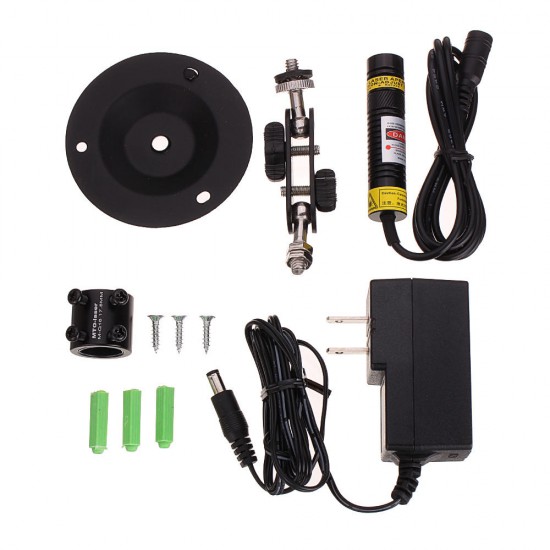 200mW 648nm Red Dot Laser Module Generator Variable Focus Industrial Marking Position Alignment Diode Generator w/ Locking Ring 200mW 648nm Red Dot Laser Module Generator Variable Focus Industrial Marking Position Alignment Diode Generator w/ Locking Ring