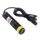 200mW 660nm Fixed Focus Red Line Laser Module Industrial Positioning Marking Alignment