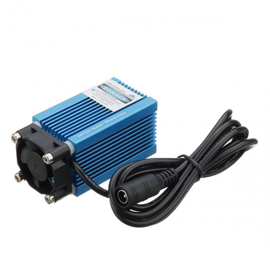 4000mW 450nm Blue Laser Module DC 12V 5.5x2.1mm Variable Focus for Laser Engraving Machine Engraver 4W 4000mW 450nm Blue Laser Module DC 12V 5.5x2.1mm Variable Focus for Laser Engraving Machine Engraver 4W
