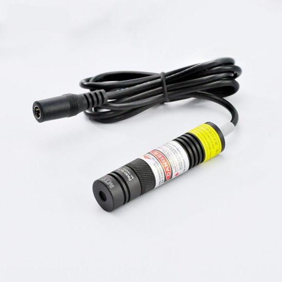 50mW 648nm Focusable Red Dot Laser Module Generator Industrial Alignment w/ Mount Holder