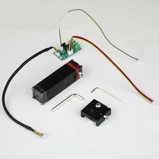 30W Laser Cutting Module Fixed Focusable Lens Vision Protection Modified Laser Air Assist For Laser