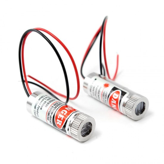 Red Laser Module 5mW 650nm Focus Adjustable Laser Head 5V Industrial Grade Red Laser Module 5mW 650nm Focus Adjustable Laser Head 5V Industrial Grade