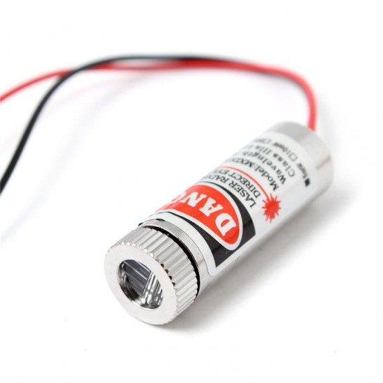 Red Laser Module 5mW 650nm Focus Adjustable Laser Head 5V Industrial Grade Red Laser Module 5mW 650nm Focus Adjustable Laser Head 5V Industrial Grade