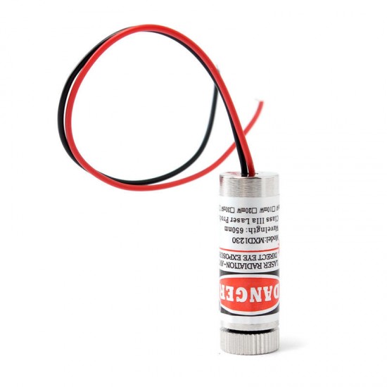 Red Laser Module 5mW 650nm Focus Adjustable Laser Head 5V Industrial Grade Red Laser Module 5mW 650nm Focus Adjustable Laser Head 5V Industrial Grade
