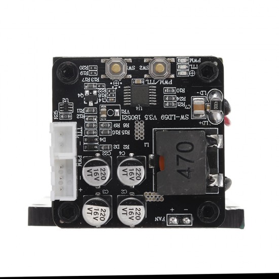 T05-5500 5500mW 445nm Blue Laser Module TTL & PWM Modulation 2.54-3P+2.54-2P for DIY Laser Engraver T05-5500 5500mW 445nm Blue Laser Module TTL & PWM Modulation 2.54-3P+2.54-2P for DIY Laser Engraver