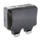 1/2 Gang Electric Plug Box Cover Safety Socket Protector Splash Box Waterproof