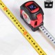 2-in-1 40M HD LCD Display Laser Ruler Electronic Tape Measure Laser Range FinderLaser Distance Meter