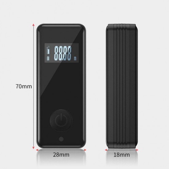 30M 0.001M Laser Rangefinder USB Rechargeable Portable Mini M/In/Ft Digital Display Laser Rangefinder 30M 0.001M Laser Rangefinder USB Rechargeable Portable Mini M/In/Ft Digital Display Laser Rangefinder