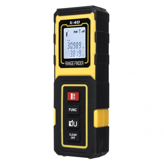 40m Handheld Digital Laser Distance Measurer Meter Range Finder Diastimeter Tool