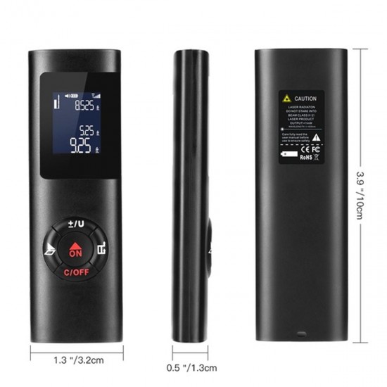 40m Mini Digital LCD Laser Distance Meter Range Finder Measure Diastimeter 40m Mini Digital LCD Laser Distance Meter Range Finder Measure Diastimeter
