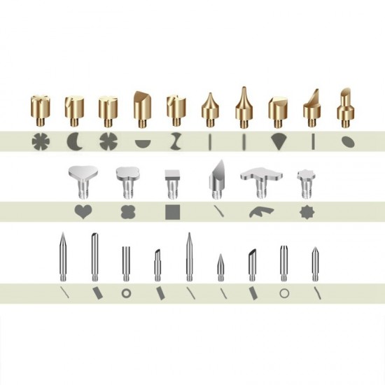 94Pcs Soldering Iron Kit Welding Tool Wood Burning Pen Soldering Iron Tips US/EU 94Pcs Soldering Iron Kit Welding Tool Wood Burning Pen Soldering Iron Tips US/EU