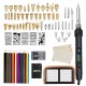 94Pcs Soldering Iron Kit Welding Tool Wood Burning Pen Soldering Iron Tips US/EU 94Pcs Soldering Iron Kit Welding Tool Wood Burning Pen Soldering Iron Tips US/EU