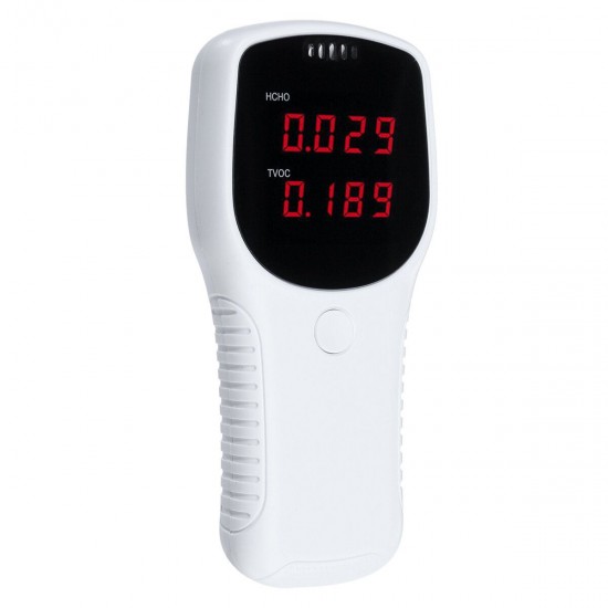 Air Quality Monitor HCHO TVOC PM2.5 PM10 Formaldehyde Detector Tester Home Test Air Quality Monitor HCHO TVOC PM2.5 PM10 Formaldehyde Detector Tester Home Test