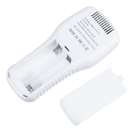 Air Quality Monitor HCHO TVOC PM2.5 PM10 Formaldehyde Detector Tester Home Test Air Quality Monitor HCHO TVOC PM2.5 PM10 Formaldehyde Detector Tester Home Test