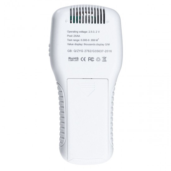 Air Quality Monitor HCHO TVOC PM2.5 PM10 Formaldehyde Detector Tester Home Test