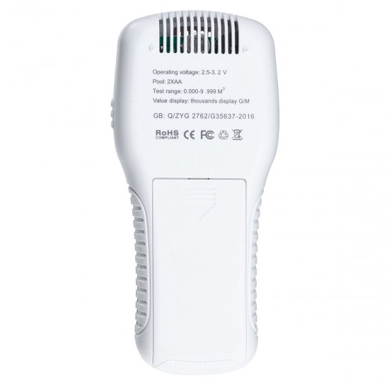 Air Quality Monitor HCHO TVOC PM2.5 PM10 Formaldehyde Detector Tester Home Test Air Quality Monitor HCHO TVOC PM2.5 PM10 Formaldehyde Detector Tester Home Test