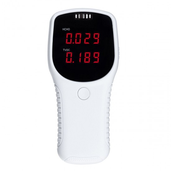 Air Quality Monitor HCHO TVOC PM2.5 PM10 Formaldehyde Detector Tester Home Test Air Quality Monitor HCHO TVOC PM2.5 PM10 Formaldehyde Detector Tester Home Test