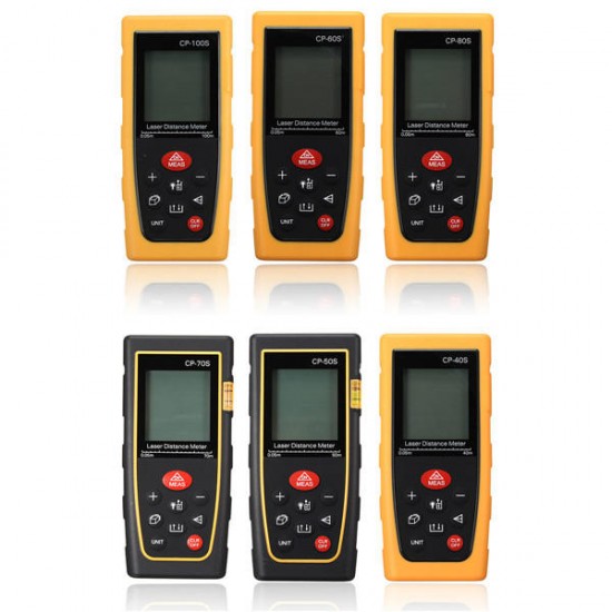 Digital Laser Distance Meter Rangefinder Measure Diastimeter 40m 50m 60m 70m 80m 100m optional