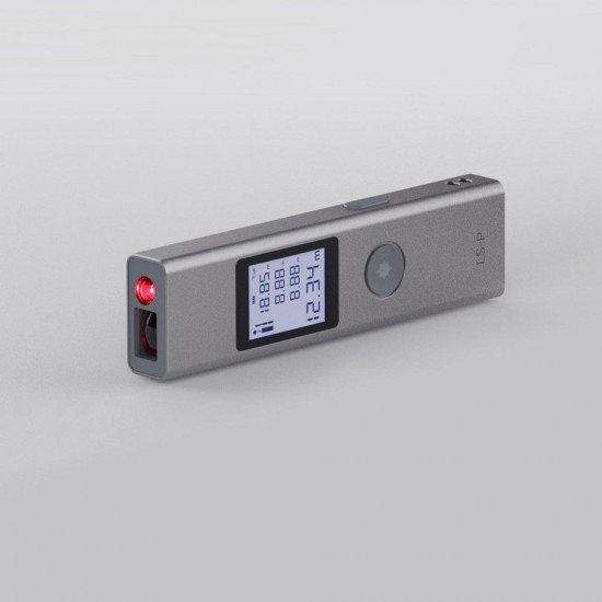 LS-P 40m Laser Distance Meter Area Volume Angle Pythagorean Laser Rangefinder High Precision Portable Laser Range Finder