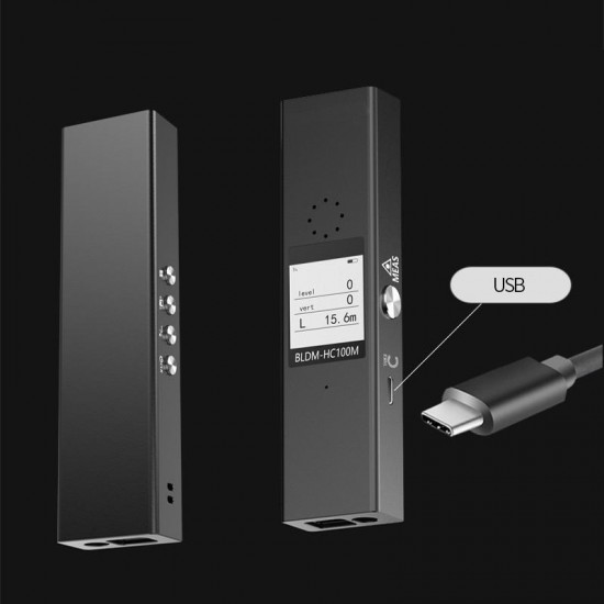 HC-S1 100M/120M/150M Red Light Bi-directional Digital Display Bluetooth Infrared Laser Rangefinder Measuring Tool High Precision Voice Broadcast Handheld Laser Distance Meter HC-S1 100M/120M/150M Red Light Bi-directional Digital Display Bluetooth Infrared Laser Rangefinder Measuring Tool High Precision Voice Broadcast Handheld Laser Distance Meter