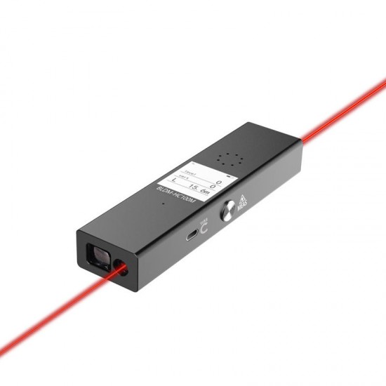 HC-S1 100M/120M/150M Red Light Bi-directional Digital Display Bluetooth Infrared Laser Rangefinder Measuring Tool High Precision Voice Broadcast Handheld Laser Distance Meter HC-S1 100M/120M/150M Red Light Bi-directional Digital Display Bluetooth Infrared Laser Rangefinder Measuring Tool High Precision Voice Broadcast Handheld Laser Distance Meter