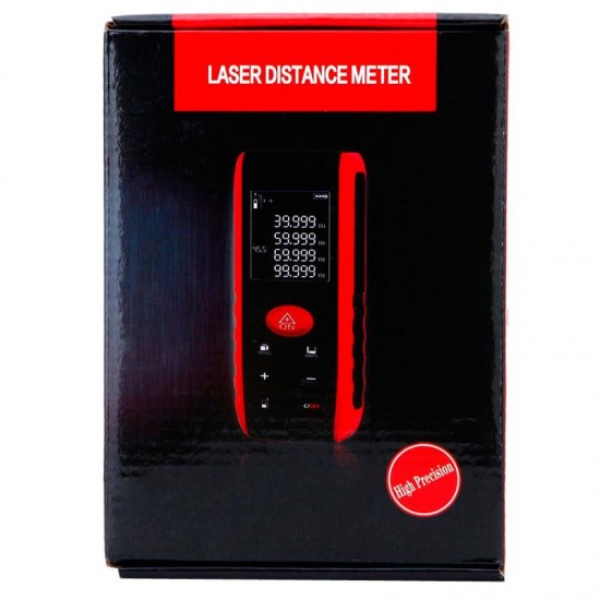 KXL-E40 40M High Precision Digital Handheld Laser Rangefinder Distance Meter Distance Area Volume Pythagorean Theorem Measurement KXL-E40 40M High Precision Digital Handheld Laser Rangefinder Distance Meter Distance Area Volume Pythagorean Theorem Measurement