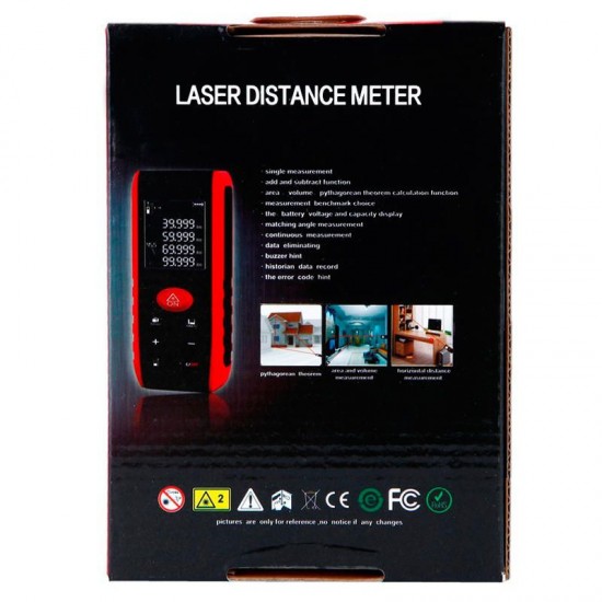KXL-E80 80M Digital Laser Distance Meter Bubble Level Rangefinder Tape Measure Distance Area Volume Angle Measurement KXL-E80 80M Digital Laser Distance Meter Bubble Level Rangefinder Tape Measure Distance Area Volume Angle Measurement